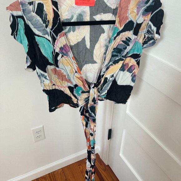 Maaji 2 piece tropical print cover up - Picture 2 of 5